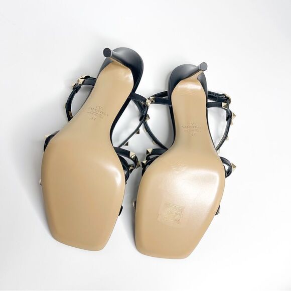 🍋 Valentino Garavani • NWB Rockstud Stiletto Heel Sandal Size EU 41 - Picture 9 of 13